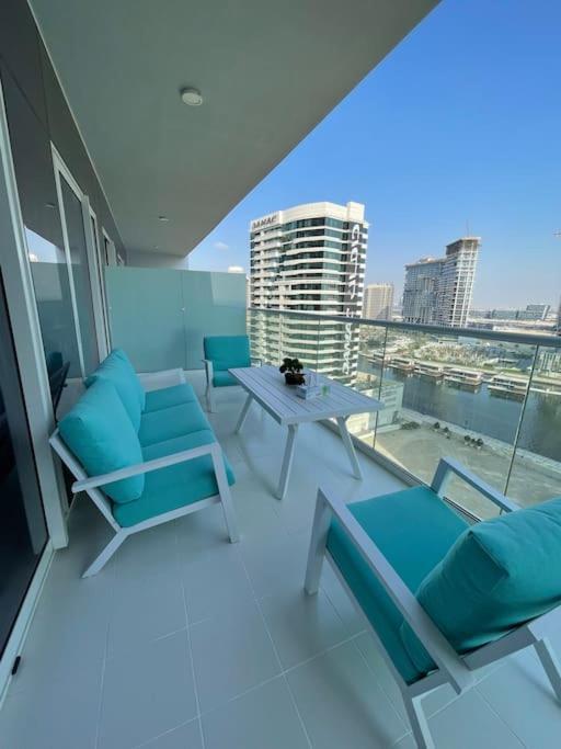 New Luxury Modern Canal View. Apartment ดูไบ ภายนอก รูปภาพ